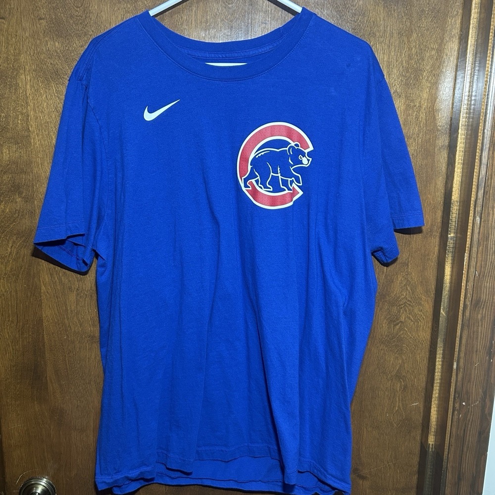 Nike Chicago Cubs Cody Bellinger #24 T-Shirt Mens XL Blue MLB Player Tee‎ SS